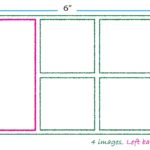 4 images left banner layout